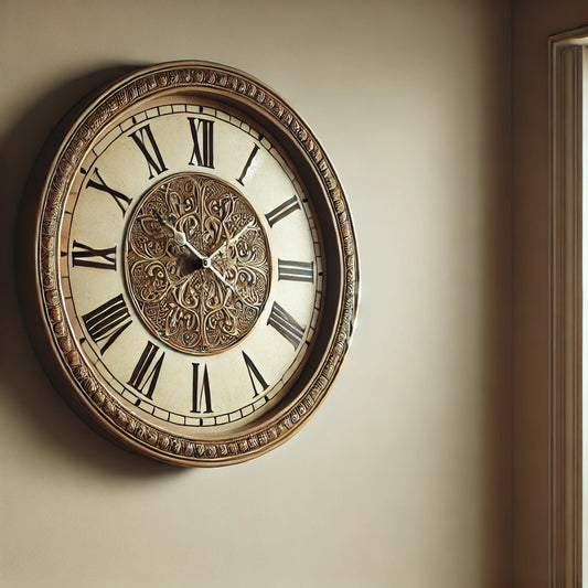 Vintage-Inspired Wall Clock